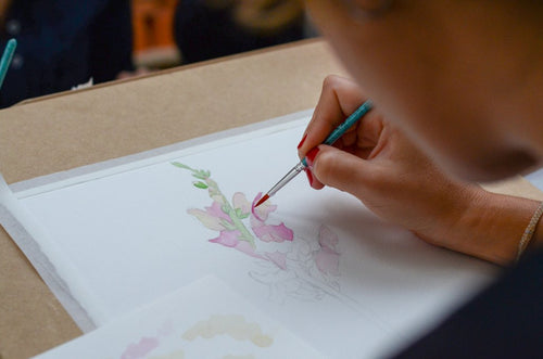workshop aquarela botânica