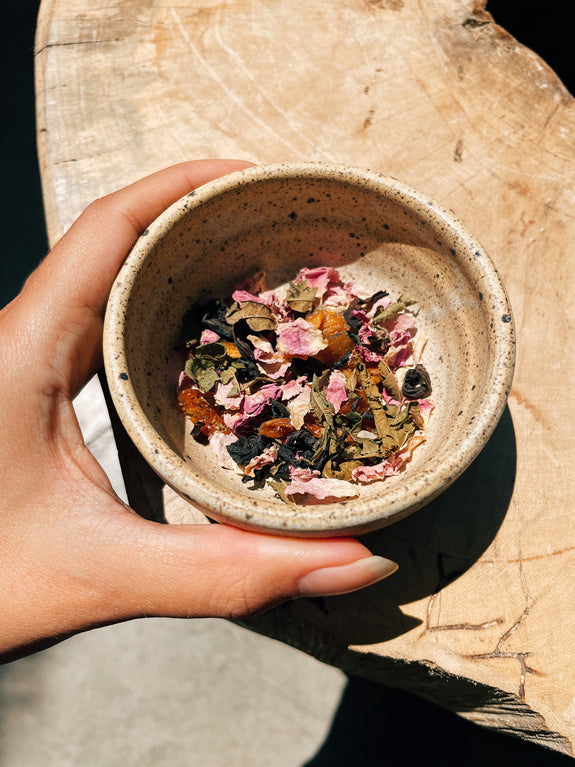 chá florido presente FLO atelier botânico